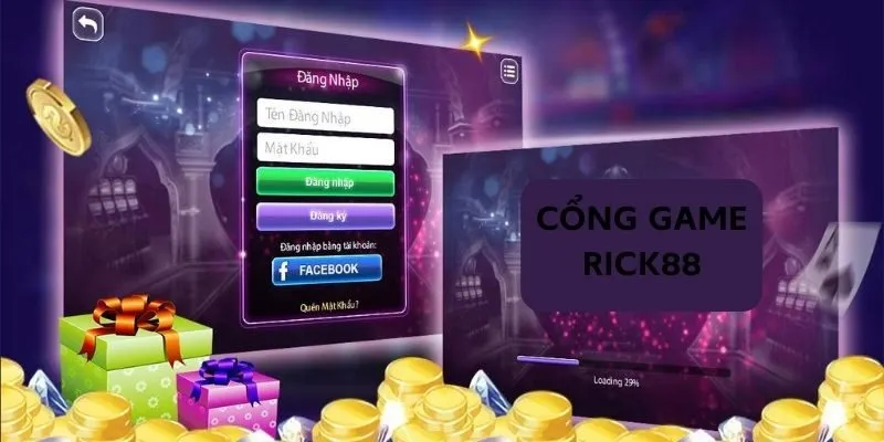 Các bước đăng nhập Rick88